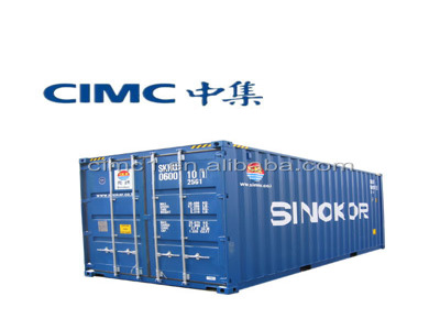 Cimc Factory New 20ft Gp Dry Cargo Shipping Container For Sale
