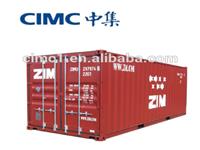 Cimc Новый 20-футовый Gp Iso Сухой Грузовой Контейнер